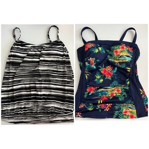 Set of 2 Lands End Swim Tops